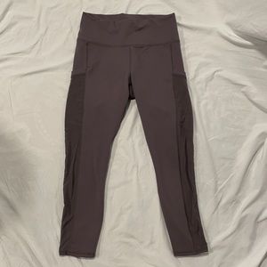 Fabletics gray Capri leggings, size M